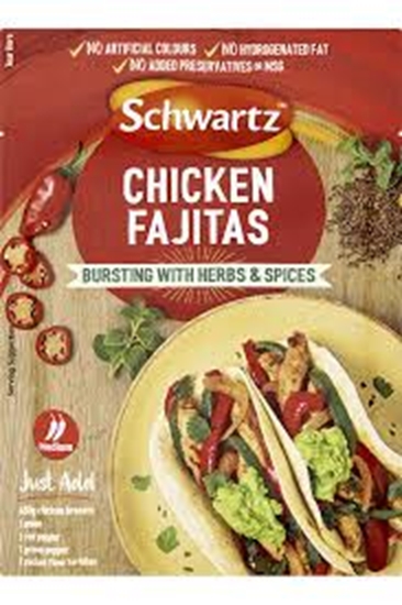 Picture of SCHWARTZ CHICKEN FAJITAS 35GR